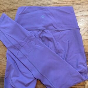 Lululemon Align High Rise Yoga Leggings Purple Size 4 25 Inseam